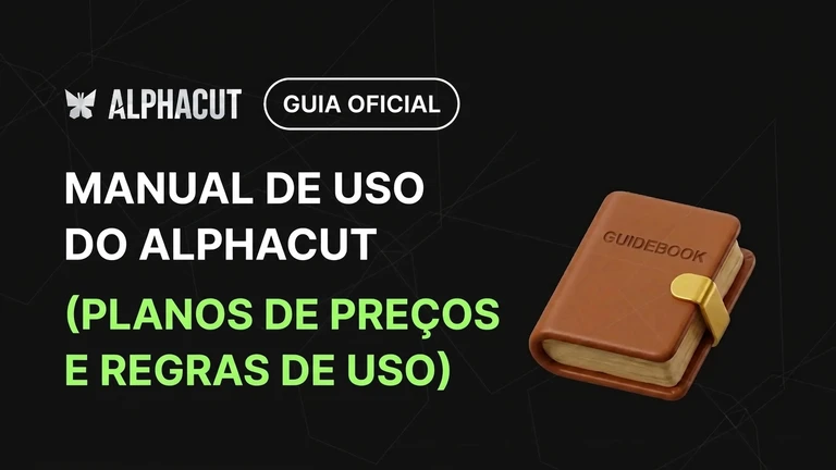 Whitepaper de Uso do Serviço AlphaCut (Plano de Preços e Regras de Uso)