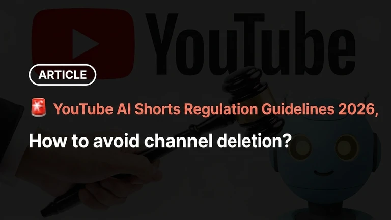 YouTube AI Shorts Regulatory Standards 2026, how to avoid channel deletion?
